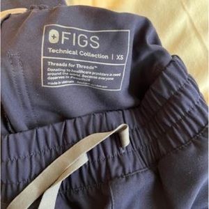 Figs Navy Blue Joggers XS